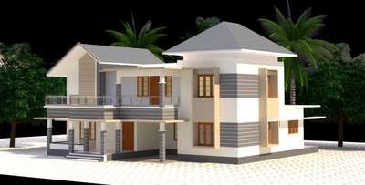 *3D Elevation *
Residential Building