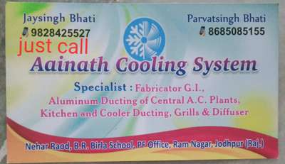 cooler ducting plant frish air plant ☘️ existing duct call @9828425527