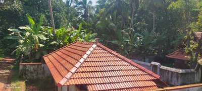 Temple roofing tile,claytile work
