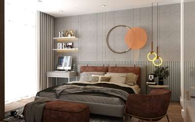 Modern Bedroom 
contact us for render and 2D ,3D

 #InteriorDesigner #BedroomDecor #HouseDesigns #achitecture #MasterBedroom #BedroomIdeas #3DoorWardrobe #SmallHomePlans #3DKitchenPlan