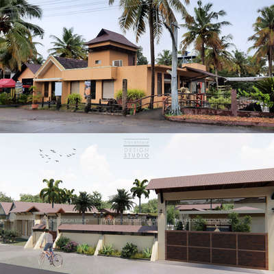 #heritagestyleelevation #tropicalarchitecturedesign #resortdesign #renovations #kumarakom