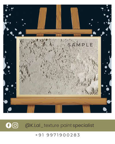 S A M P L E
Texture paints and coating!
 #TexturePainting  #LivingroomTexturePainting  #texture  #lnterior_texture-paint  #wall_texture  #texturepaint  #Painter  #AcrylicPainting  #StaircasePaintings  #stonetexture #SandStone  #Stoneart  #Architect  #architecturedesigns  #Architectural&nterior