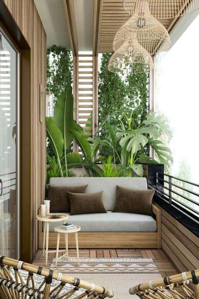 balcony design handover in two days  #BalconyIdeas  #3d  #HouseDesigns
