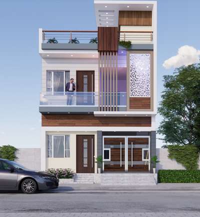 high Quality Render 3D home design 

#HomeDecor #fascadedesign #SmallHouse #ContemporaryHouse #ElevationHome #ElevationDesign #3D_ELEVATION #frontElevation
