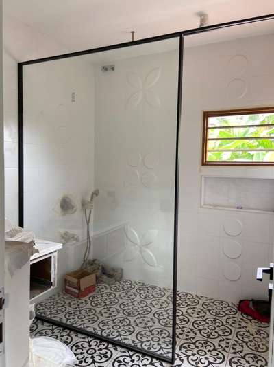 Glass Partition for Bathroom  #bathroom  #Shower_Cubicle_Partition  #glasspartitions  #glass