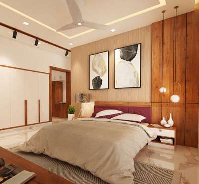 Master bedroom
New work started 
Rk Builders & interiors Thrissur