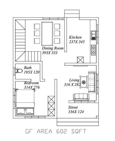 A small 4 bedroom house plan designed for a 2.9 cents of land.
#4BHKPlans #FloorPlans #1200sqftHouse