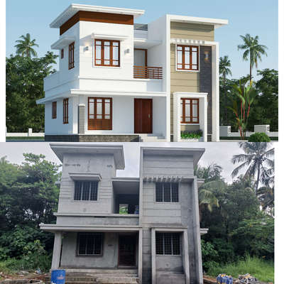 #NEW_PATTERN #newhomeconstruction  #ElevationHome #Thrissur  #ElevationHome  #homeplan #Contractor #labourrate