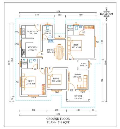 #SmallHomePlans #1200sqftHouse #3bedrooms #25LakhHouse