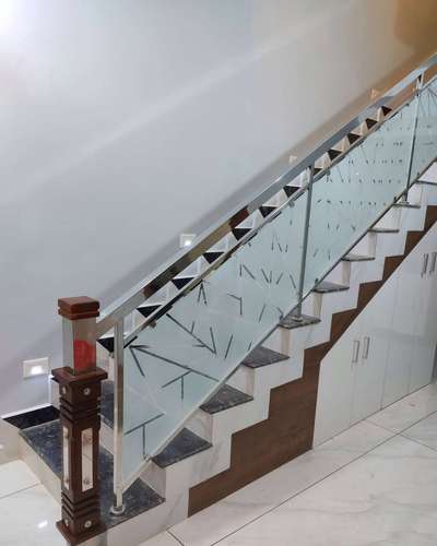 #steel stair glass work
thiruvanathapuram