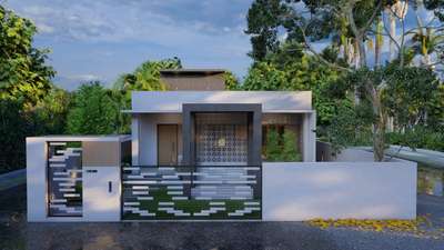 House exterior renovation in thrissur. #architecturedesigns #HouseRenovation #exteriordesigns
