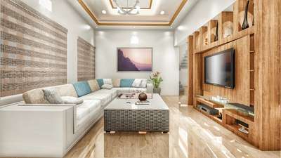 living room interior design #3d #renderlovers #InteriorDesigner #Architect  #Architectural&Interior