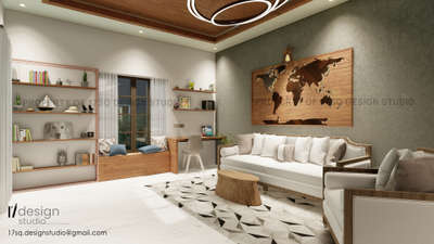 17.sq Design Studio #Architectural&Interior #LivingroomDesigns #moderndesign #LivingRoomDecors  #interiordesignkerala