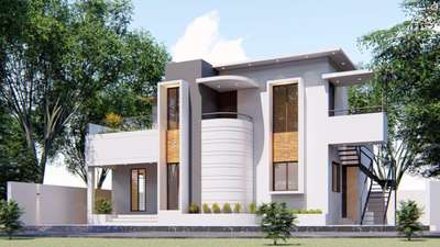 #modernhome #ContemporaryHouse  #HouseConstruction #contemporaryarchitecture #KeralaStyleHouse #keralaarchitecture #trivandrum  #boxtypehouse  #keralaarchitecture