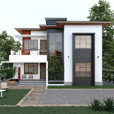 ... ThE FlAt HoMe..

Proposed design. 
Budget : 45 lakhs

  #exterior_Work  #exteriordesign  #architecturedesigns   #glassfacade  #LandscapeGarden  #ContemporaryHouse  #ContemporaryDesign