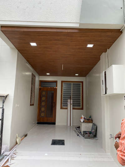 pvc false ceiling in parking
wooden shade
#PVCFalseCeiling 
#pvcpanels