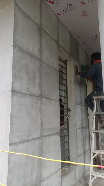 concrete finish texture work