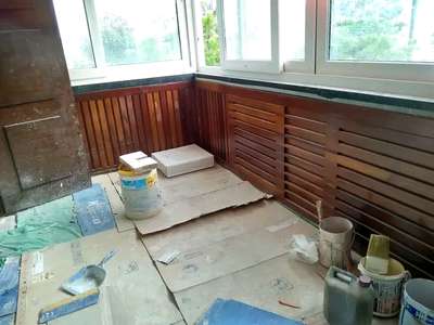 wooden paneling