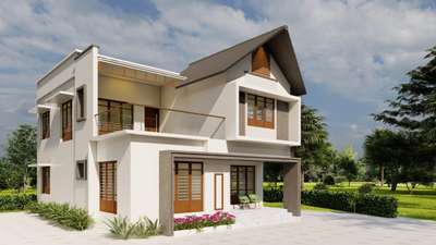 #Proposed residence new 3d#