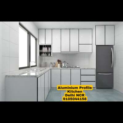 #Aluminium Profile Modular Kitchen  #Best kitchen Cabinet design  #long life kichen