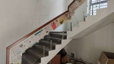 glass and wood handrail 9544005029