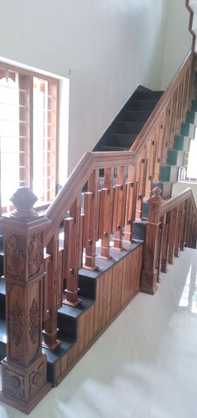 teakwood  staircase
