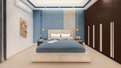 Master bedroom interior design
 #MasterBedroom 
 #LUXURY_INTERIOR