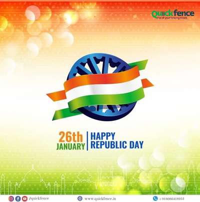 Happy Republic Day
#fence #quickfence #RepublicDay