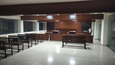 High court all wooden and paint polish work done by our company.  #woodpolish