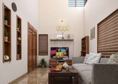 #interiordesign   #keralahomeinterior  #3d  #3dvisualizer  #HomeDecor  #freelancerdesigner  #3dmax  #vrayrender  #LivingroomDesigns  #KitchenIdeas  #LivingRoomTVCabinet  #doubleheightwalldesign  #KeralaStyleHouse