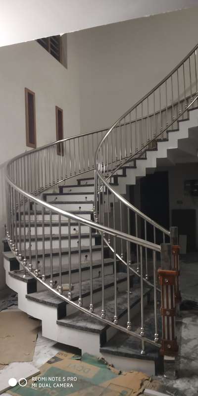 #ssrailing  #CurvedStaircase