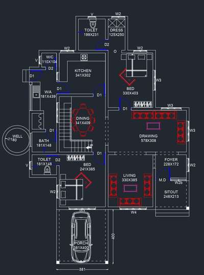 #2DPlans  #2dDesign  #2BHKHouse  #FloorPlans  #plan