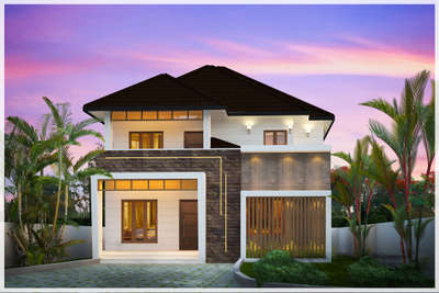 #home #architecturedesigns #3dmodeling #beautifulhouse #slopedroof #creatveworld #kolo