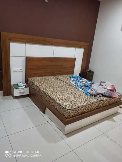 bed #BedroomDecor #InteriorDesigner #carpenter#bhopal #WardrobeIdeas