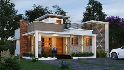 New Model House @ Adoor 2 BHK   1259 Sqft