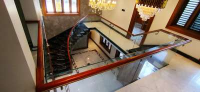 completed BendGlass Stair at kanhangad