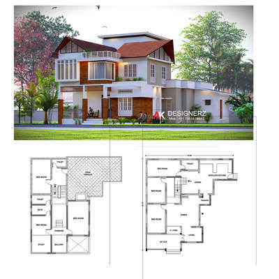 exterior view 💫
sq 2390 

 #HouseDesigns  #HomeAutomation  #ElevationHome  #HomeDecor  #SmallHouse  #exteriordesigns  #exterior_Work  #rendering  #InteriorDesigner