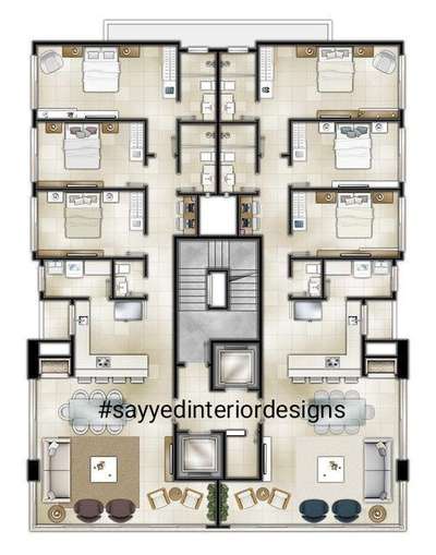 3D Floor plan design Layout ₹₹₹
3BHK each part
 #sayyedinteriordesigner  #sayyedinteriordesigns  #3BHKHouse  #floorlayout  #FloorPlans