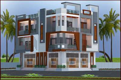 please call  8607586080
#best 3D elevation #best exterior work  #best_architect  #besthomeinteriordesigners