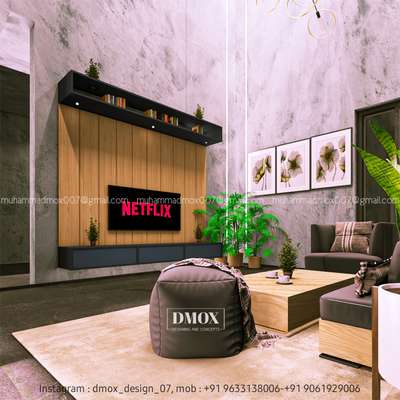 double height living room
finish
wall : cement texture
flooring : cement texture
tv console : plywood and wood texture

#InteriorDesigner
#LivingroomDesigns
#modrenmandirdesign
#HouseDesigns
#WallDecors 
#architecturedesigns
#archutecture
#Architectural&Interior