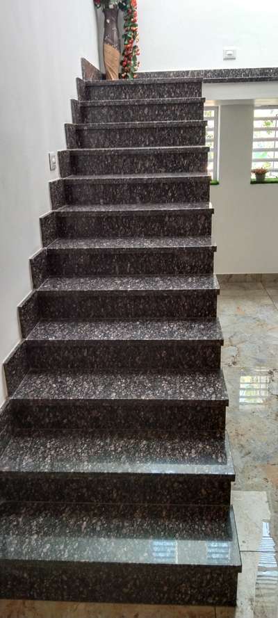 double beading granite stair work