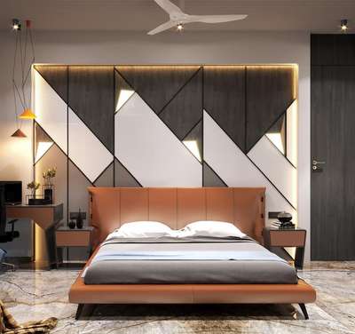 bedroom 
#BedroomDecor #MasterBedroom #KingsizeBedroom #InteriorDesigner #kolo
#indiadesign  #trendig