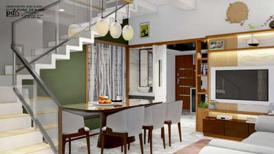 living room design #InteriorDesigner #LivingroomDesigns #GlassStaircase