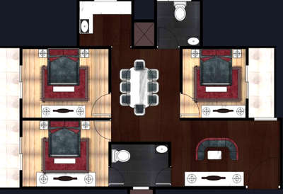 3bhk house design
#FloorPlans #2DPlans