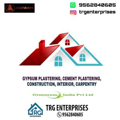 GYPSUM Plastering
cement Plastering
construction
interior
carpentry
STEEL DOORS
COZWAYS COUNSTRUCTION
Calicut
contact 9562840605