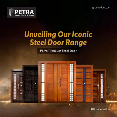 Now visit PETRA outlets to experience premium steel doors

#PETRA #petra #SteelWindows #Steeldoor #steeldoors #steeldoordesigns #steeldoorsinkerala #steeldoorsANDwindows #steeldoorsWithWOODENFINISH