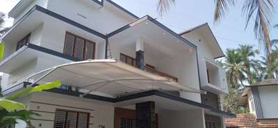 Fabric Car porch

 #exterior_Work  #carporch
 #Sunshade
#Tensile