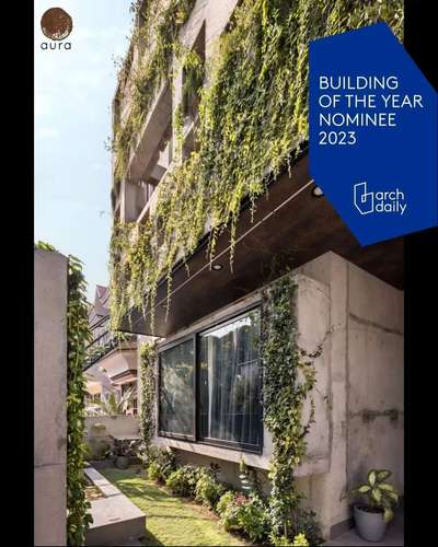 building of the year  # arc building #green building +hpl cladding.