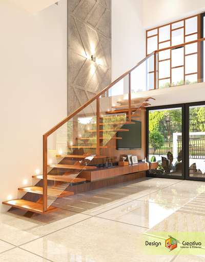 #StaircaseDecors #GlassBalconyRailing #WindowGlass #intrior_design #ElevationHome #Architectural&Interior