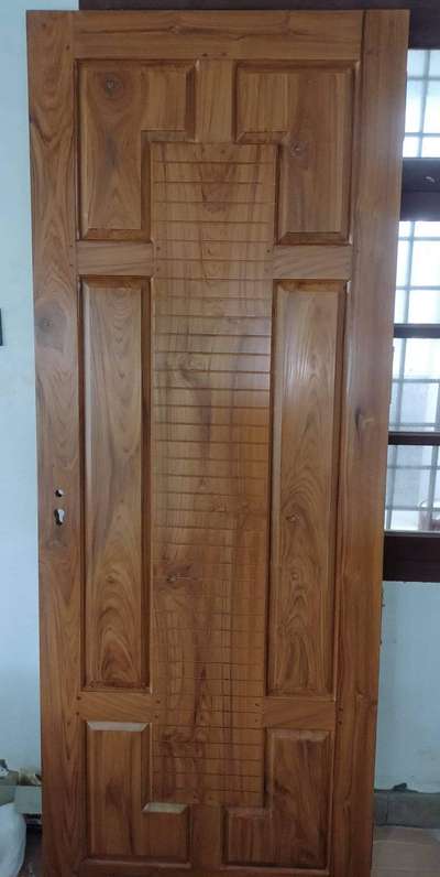 painted door wood graining